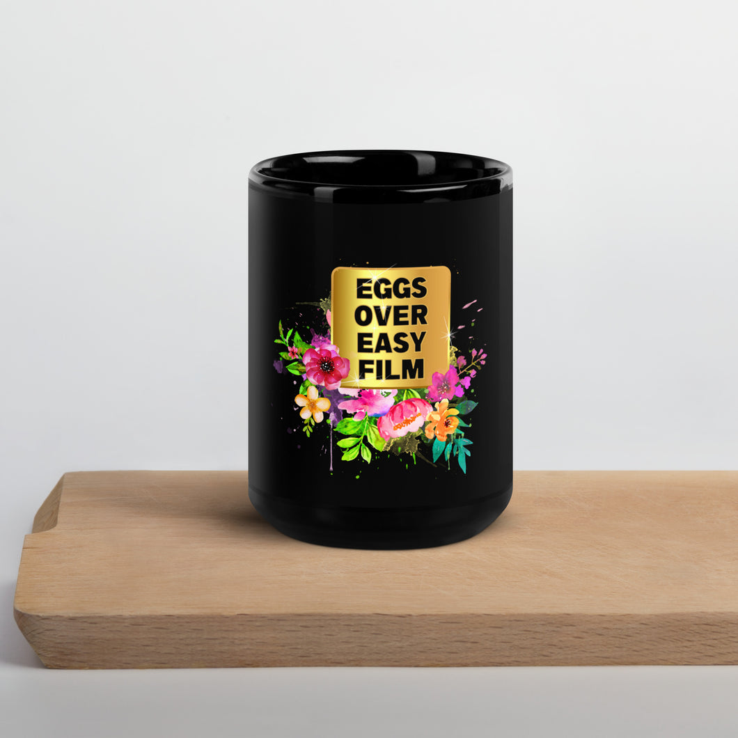EOE Spring Capsule Black Glossy Mug