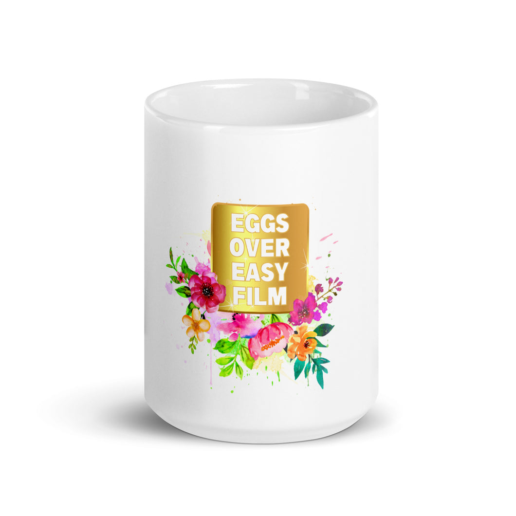 EOE Spring Capsule White glossy mug